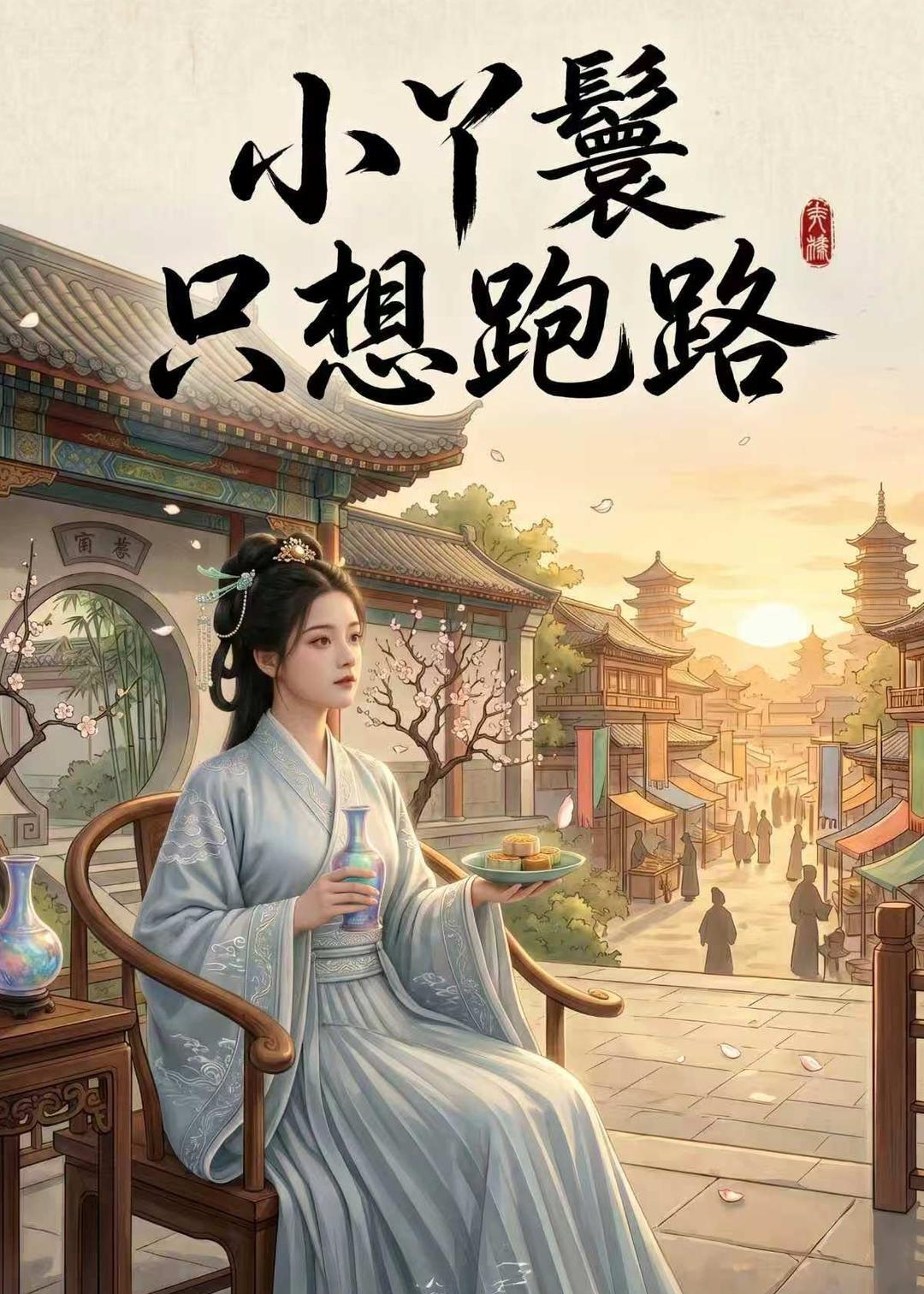 穿成古代小丫鬟,开局捡到冷面王爷 AI 短剧海报